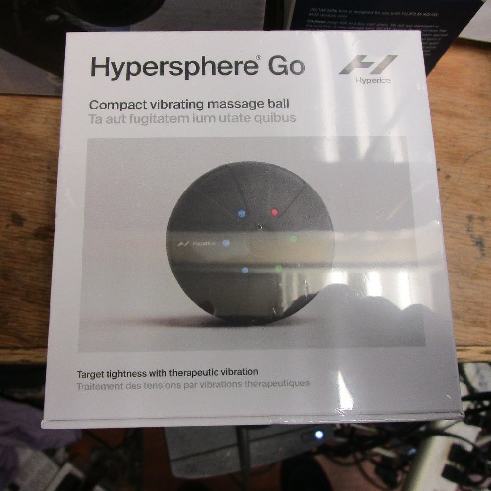 Hyperice Hypersphere Go Vibrating Massage Ball - Black